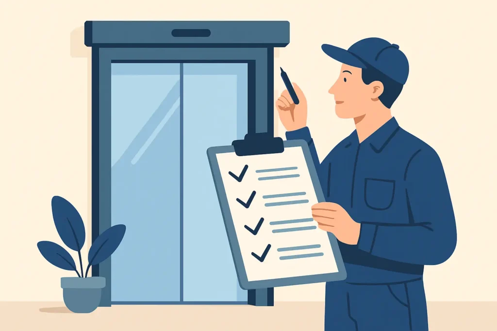 Automatic Door Inspection Checklist That Works