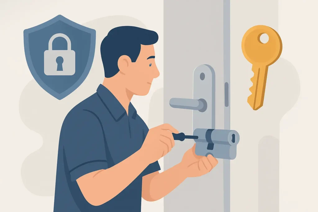 High-Security Cylinder Replacement, Done Right