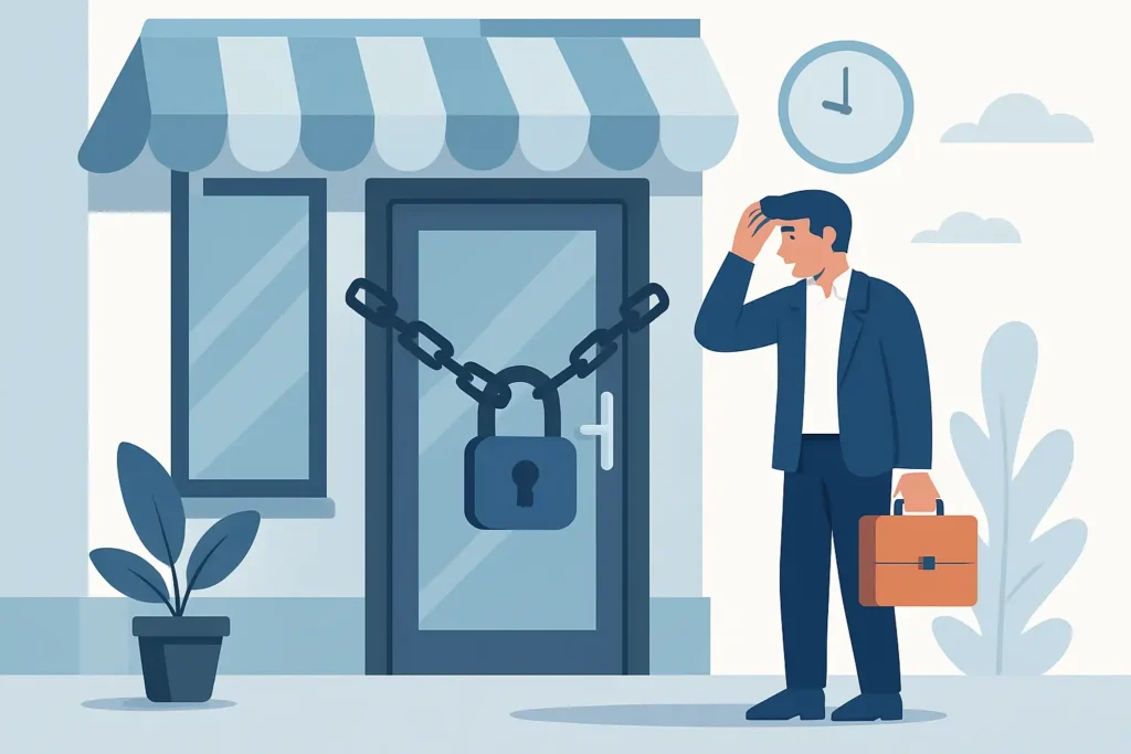 Shop Lockout? What to Do in the First 30 Minutes