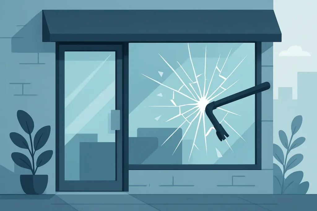Storefront Security Glass That Holds Up