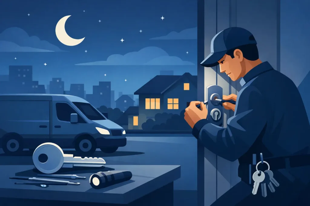 How Much Does a Locksmith Cost at Night?