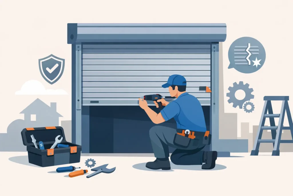 Metal Security Shutter Repair Done Right
